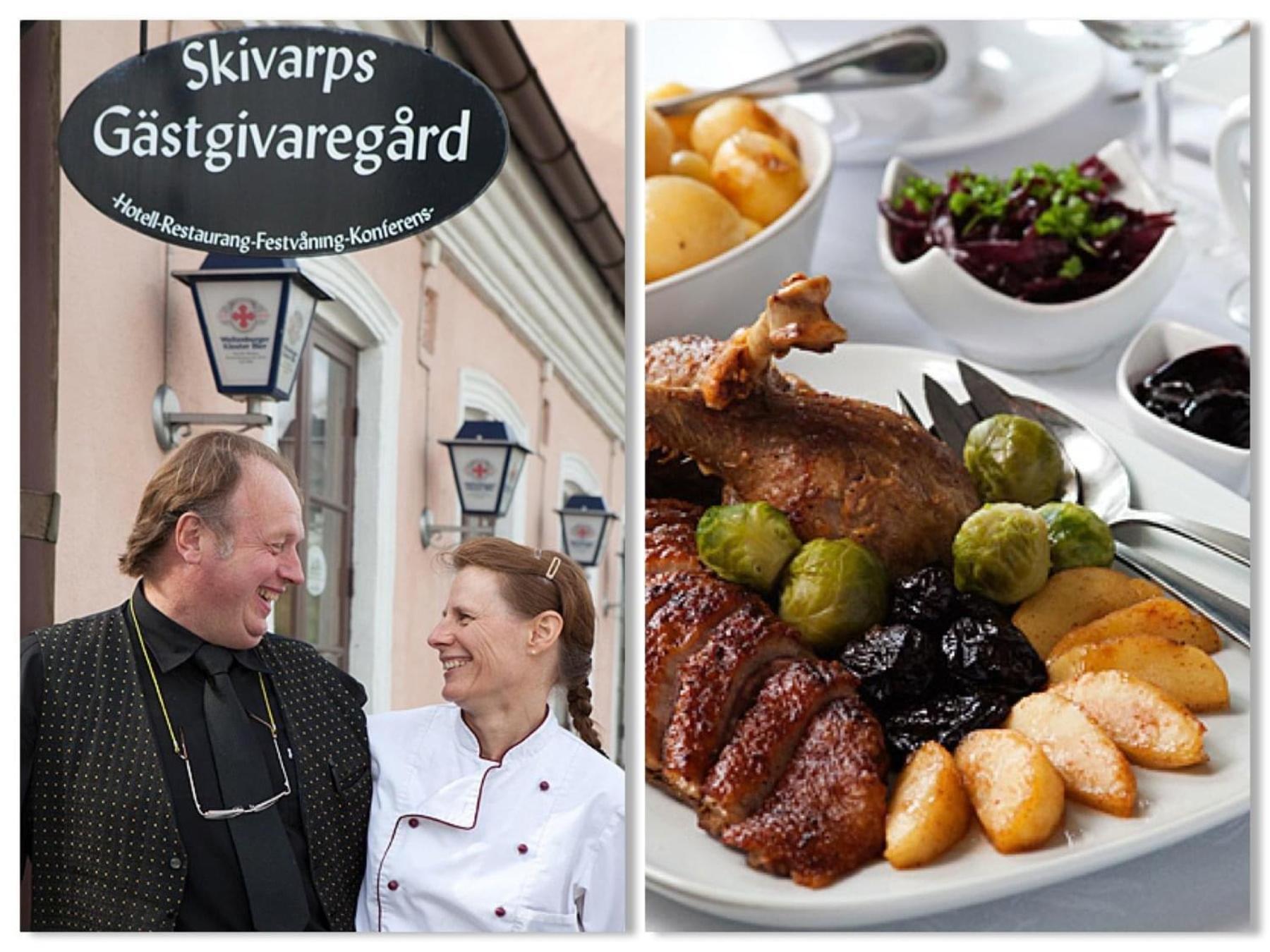 Skivarps Gaestgivaregard Hotel Bagian luar foto